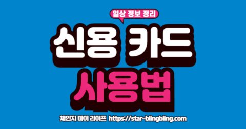 신용등급을 올리고 혜택을 챙기는 현명한 신용카드 사용법