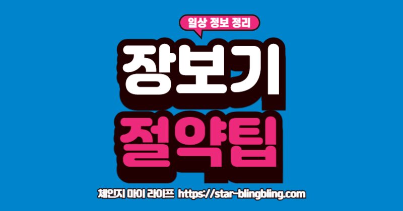 "2025 장보기 절약 비법 가이드"