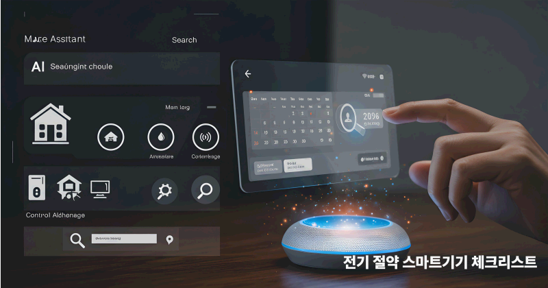 전기 절약 스마트기기 체크리스트