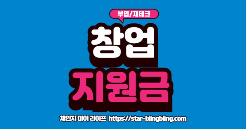 "2025년 정부지원 창업초기비용 지원금 종류와 신청 방법을 설명하는 이미지"