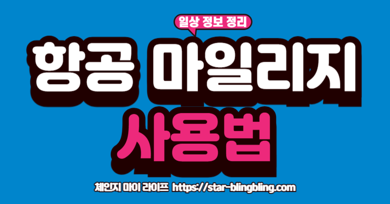 항공사 마일리지로 보너스 항공권, 좌석 승급 혜택 받는 상세 사용법