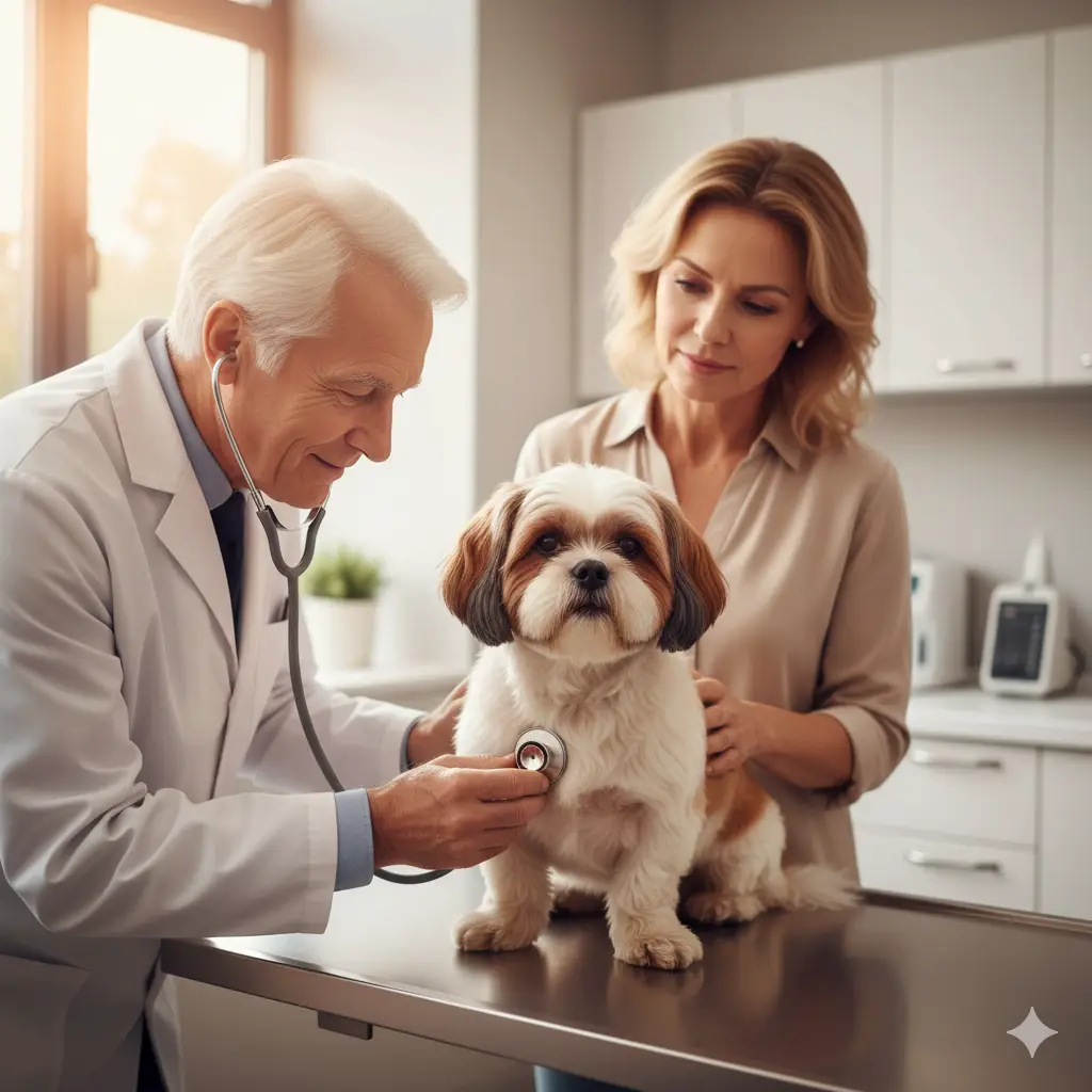 노령견 정기 건강검진, 6개월마다 꼭 챙겨야 할 필수 항목 총정리 노령견 정기 건강검진의 중요성에 대한 이미지