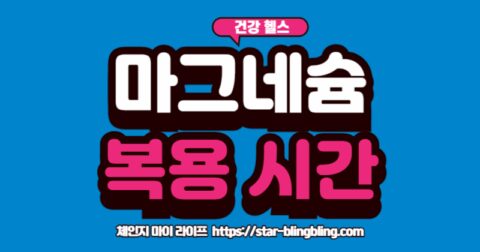 마그네슘 언제? 마그네슘 효과를 200% 높이는 아침, 저녁 복용 시간과 영양제 조합