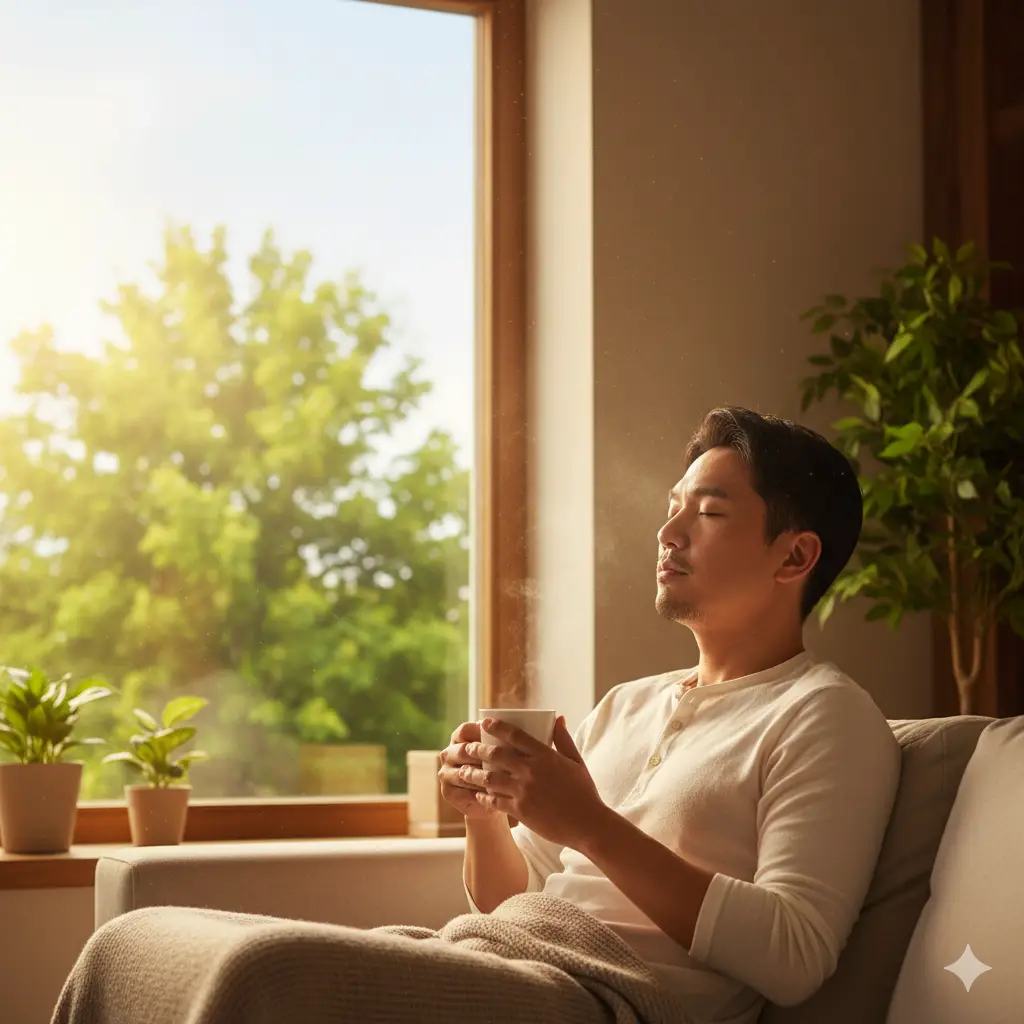 만성피로 자가진단: 혹시 나도 번아웃? 증상과 극복 방법 4가지 만성피로와 번아웃 자가진단 및 극복 방법을 상징하는 이미지