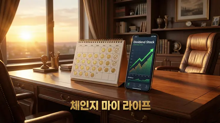 배당 캘린더 구축 전략을 수립하여 현금 흐름 시스템을 관리하는 체인지 마이 라이프