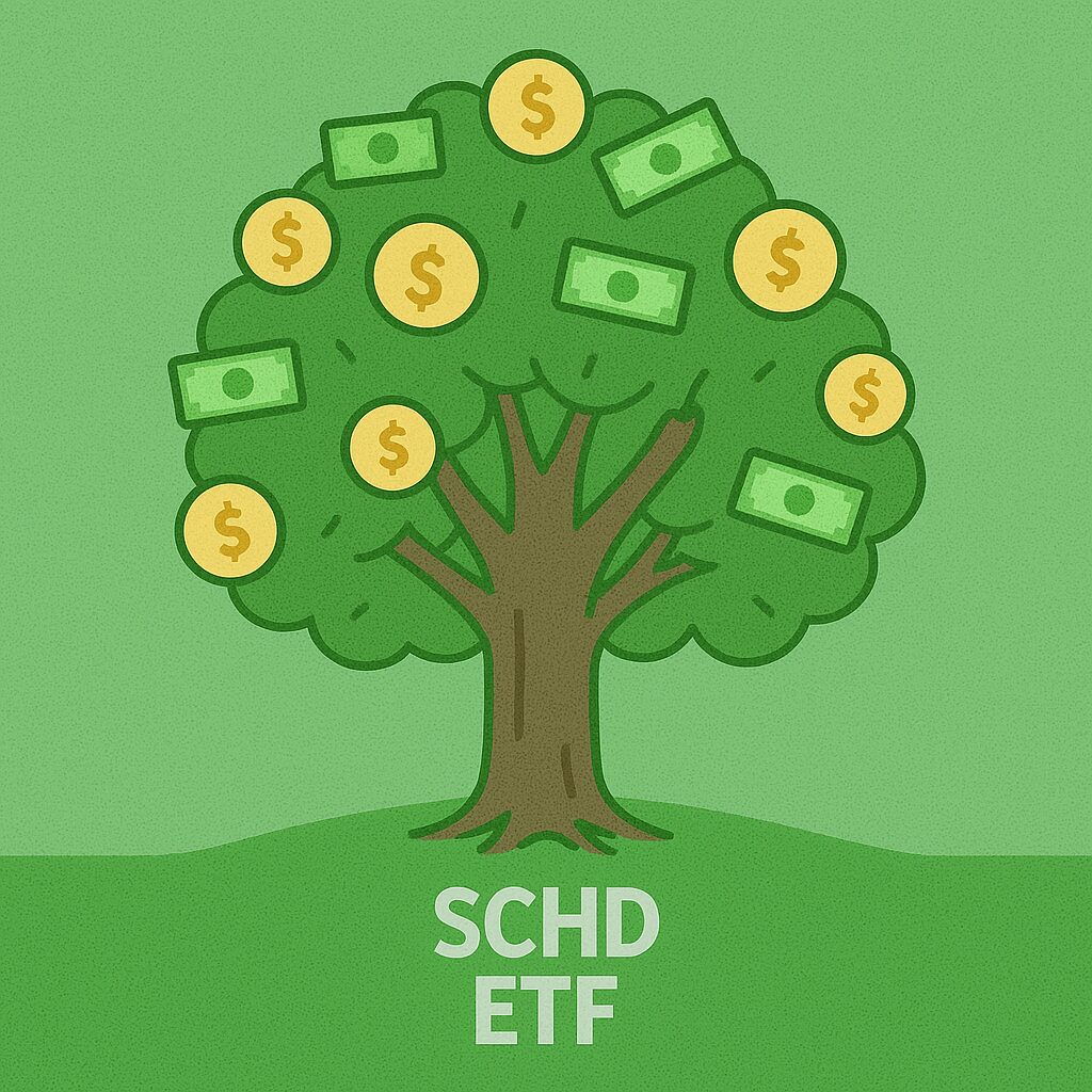 SCHD ETF 완벽 분석: 미국 배당 다우존스 장기 투자의 모든 것 (추천) 미국 배당 다우존스 SCHD ETF의 배당 성장과 장기 투자 가치를 설명하는 이미지.