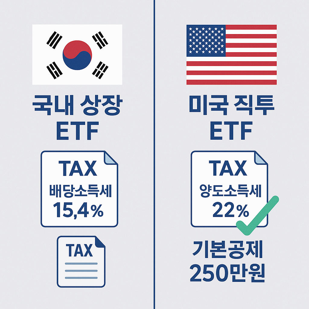 국내 상장 해외 ETF 세금