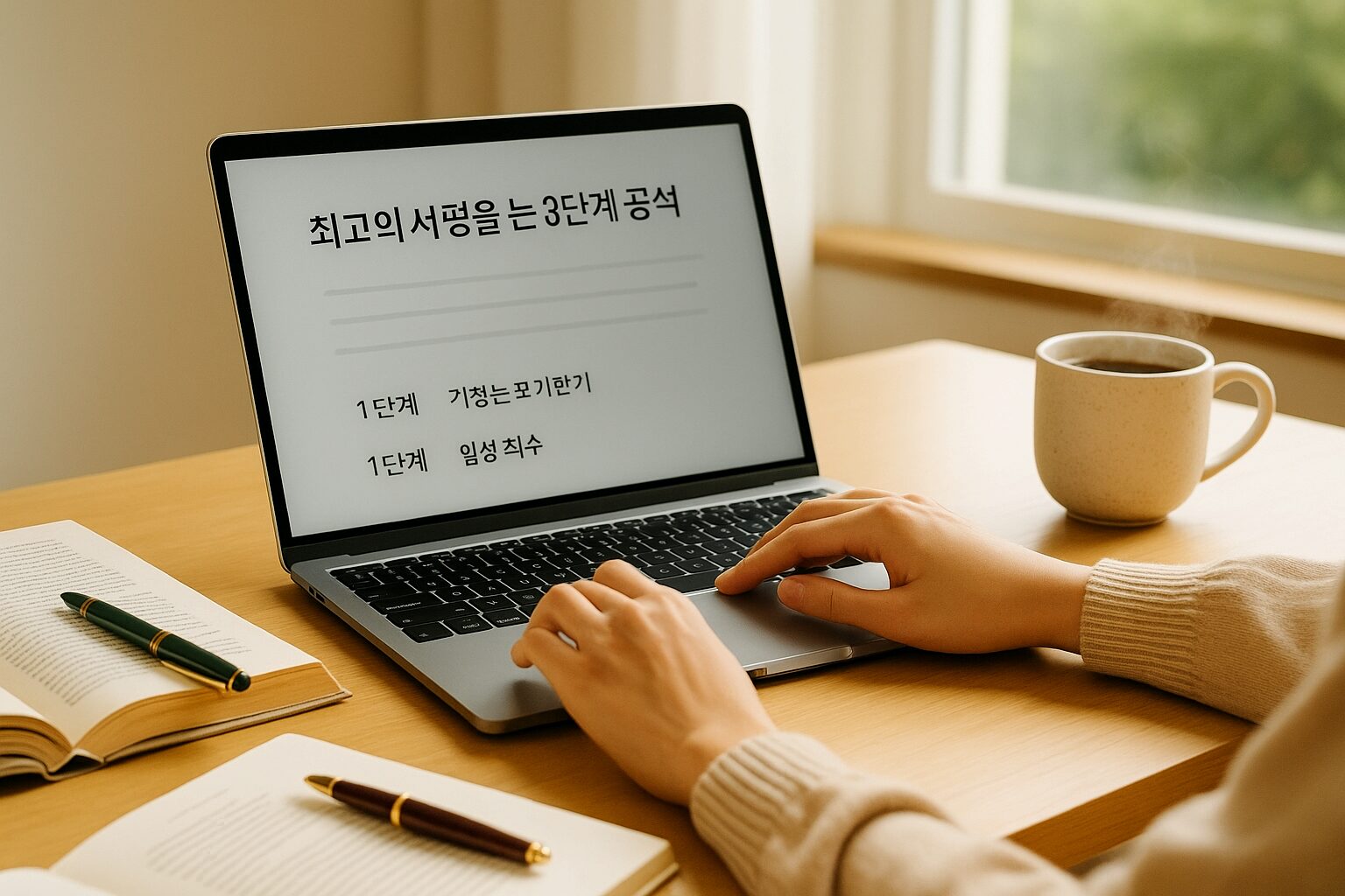 서평 쓰는 법: 당신의 블로그를 전문가처럼 보이게 할 3단계 공식 서평 쓰는 법: 전문가처럼 블로그에 서평을 작성하는 모습