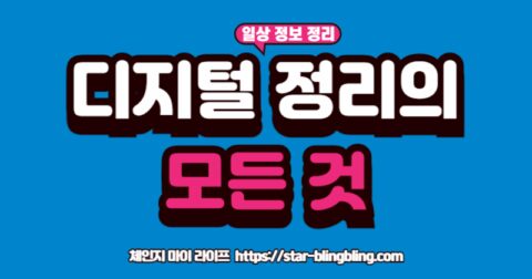 "디지털 정리를 통해 생산성을 향상시키는 10가지 주제(파일 정리, 노션, IFTTT 등)를 총정리한 허브 포스트 인포그래픽"