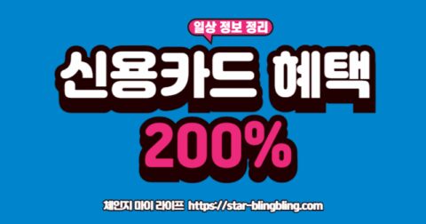 신용카드 혜택 극대화'라는 글자가 적힌 설계도와 그에 맞게 정리된 신용카드들