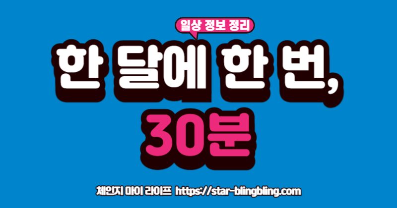 "한 달에 한 번, 30분을 투자하여 컴퓨터 파일, 이메일, 사진첩 등을 정리하는 디지털 대청소 루틴과 체크리스트"