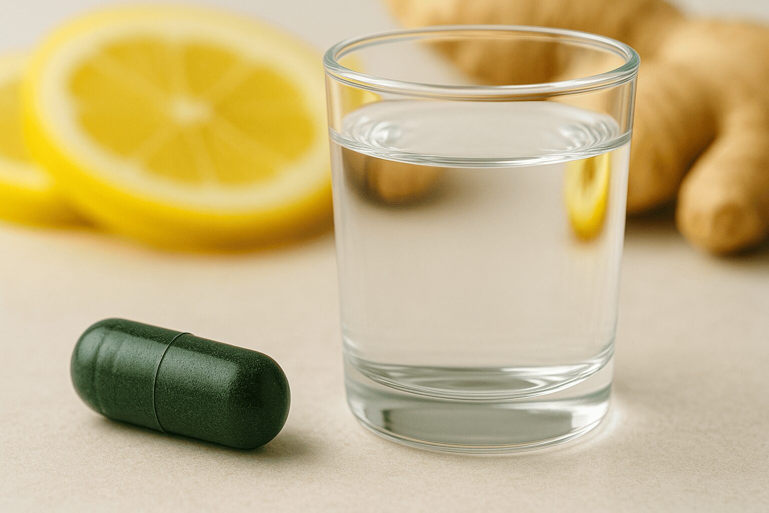 디톡스는 사기일까? 진짜 독소를 빼주는 과학적 방법 3가지 디톡스와 간 해독을 상징하는 밀크씨슬 또는 마그네슘 캡슐 실사 이미지