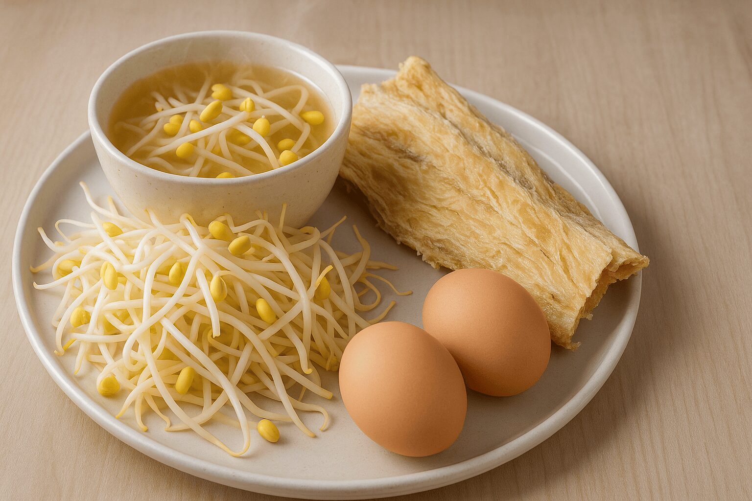 숙취 해소 음식 | 음주 후 다음 날 속 편안하게 만드는 '천연 레시피' TOP 3 음주 후 속을 편안하게 만드는 콩나물, 북엇국, 계란 등 천연 숙취 해소 음식 재료 이미지