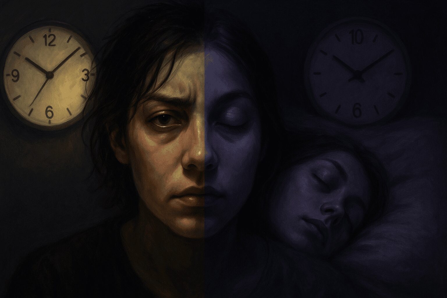 주말 몰아서 자도 피곤한 이유인 사회적 시차의 심각성을 나타내는 이미지