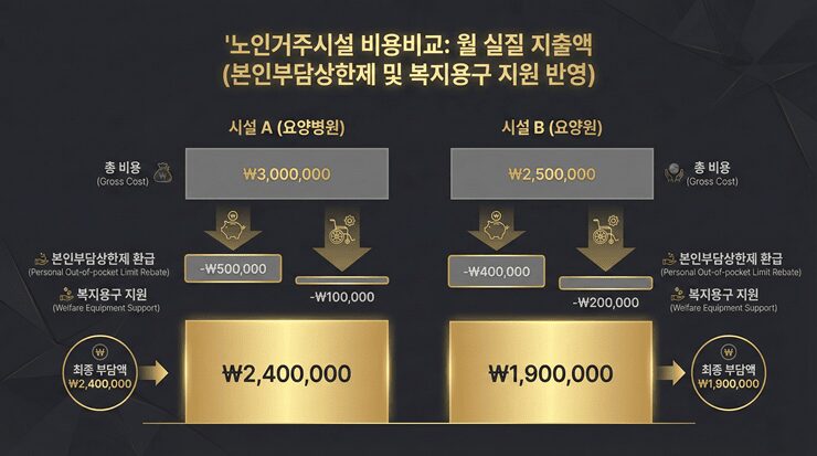 노인거주시설 비용비교: 자산 수준과 건강 등급에 따른 최적의 거처 선택 로드맵