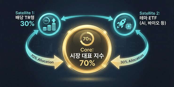 연금ETF 추천 3종의 수익률과 안정성을 비교하는 차트 인포그래픽