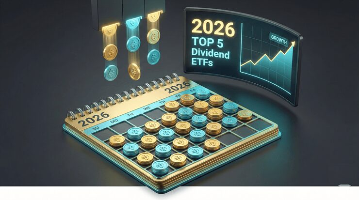 2026 월배당 ETF 추천 포트폴리오를 시각화한 금융 현금 흐름 이미지