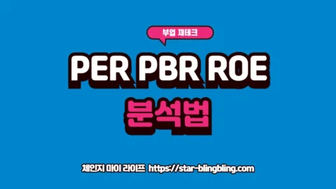 PER PBR ROE 지표의 상관관계와 올바른 주식 지표 해석법을 안내하는 썸네일 이미지