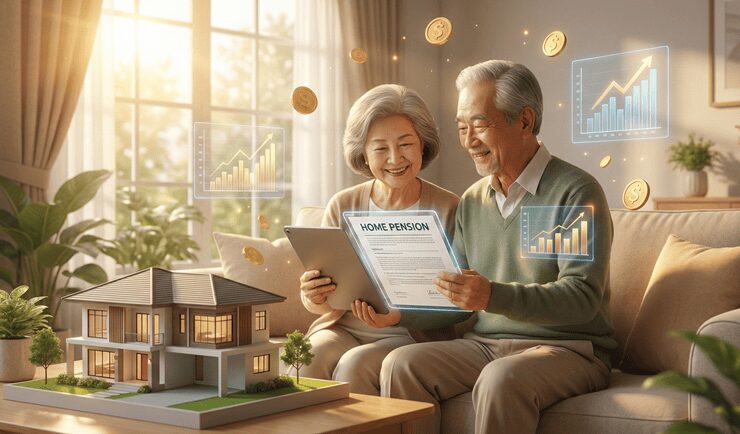 주택연금 가입 조건 및 노후 자산 관리 이미지