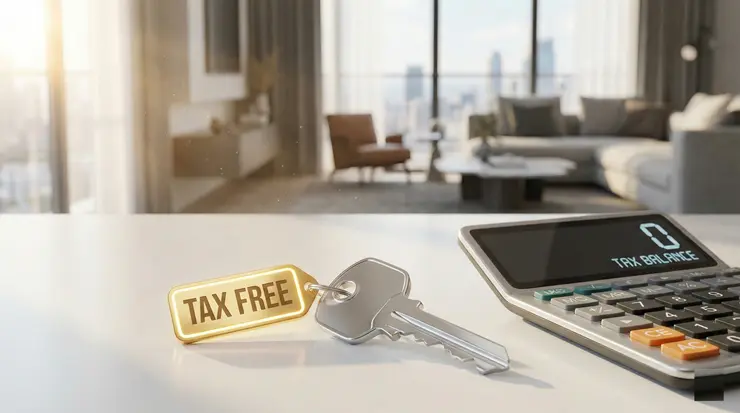 1세대 1주택 비과세 요건 총정리: "2026년 양도세 0원 만드는 장기보유특별공제 계산법" 1세대 1주택 비과세 요건 확인을 위해 양도소득세 계산기를 활용하는 모습