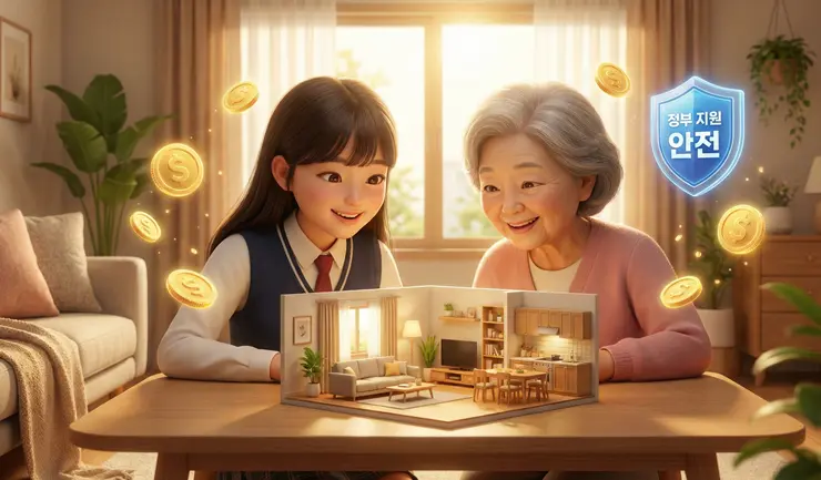 버팀목 전세자금대출 무소득자 신청 및 주거 안정 이미지