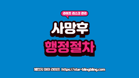 사망후 행정절차를 위해 사망진단서와 가족관계증명서를 정리하는 전문가의 모습