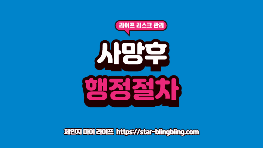 사망후 행정절차를 위해 사망진단서와 가족관계증명서를 정리하는 전문가의 모습