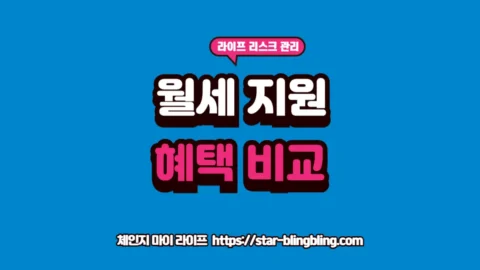 청년 월세지원 vs 청년 주거급여 차이 및 2026년 가구원수별 지원 금액 안내 썸네일