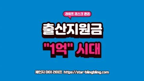 "2026년 출산지원금 최대 1억 원 주는 전국 지자체 순위 비교 안내 썸네일"