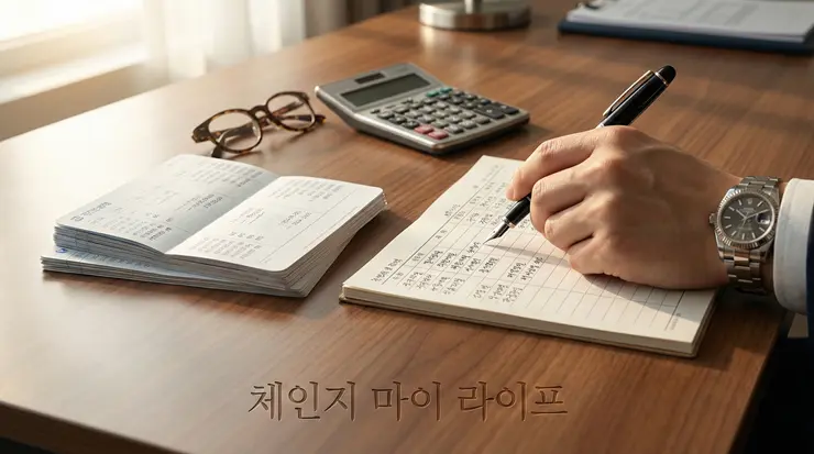 부모님 임종 전 현금 인출 리스크: "세무조사 0순위" 피하는 소명 데이터 전략 임종 전 현금 인출 후 상속 개시 전 사용처 데이터를 정리하며 세무조사에 대비하는 체인지 마이 라이프