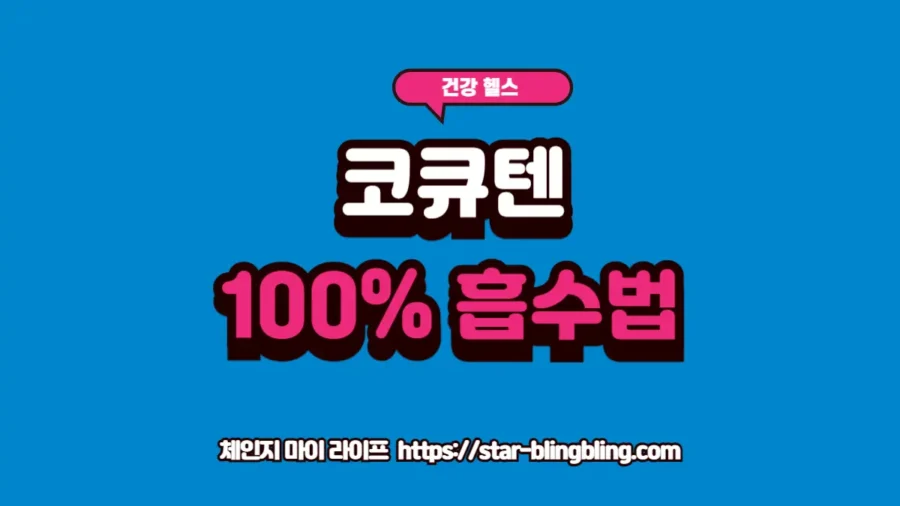 코엔자임Q10 섭취 시 생체 이용률을 높여 코큐텐 효과를 극대화하고 미토콘드리아 기능을 회복하는 방법을 설명하는 프리미엄 썸네일 이미지