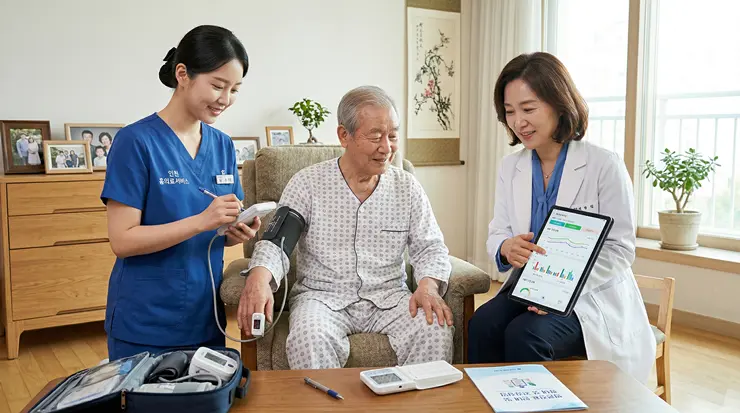 "아픈 부모님, 병원 대신 집에서? 재택의료센터 신청 자격과 비용 총정리" 2026년 재택의료센터 신청 자격 및 방문 진료 데이터 분석
