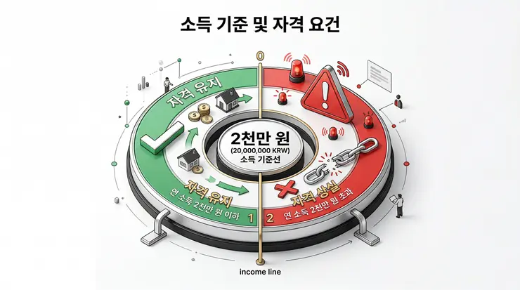 2026 건보료 피부양자 자격 박탈 기준 인포그래픽