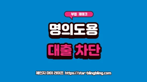 명의도용 방지 서비스 엠세이퍼 설정 가이드 이미지