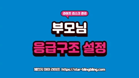 스마트폰 메디컬 아이디 설정 및 긴급 구조 가이드 이미지